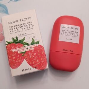 Glow Recipe Strawberry BHA Pore-Smooth Pore-refining Blurring Serum Drops